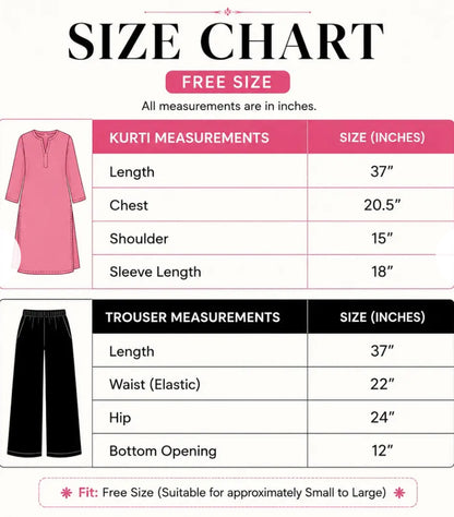 2 Pcs Women's Stitched Linen Plain Shirt And Trouser